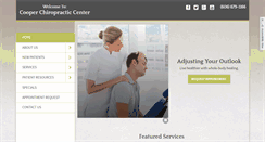 Desktop Screenshot of cooperchiropractic.net